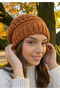 Women's Knitted Painter Beret - 2