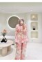 Sofia Patterned Suit Pink - 7