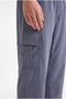 Men's Smoked Parachute Fabric Baggy Trousers with Commando Pockets, Wide Legs, Comfortable Fit - 6