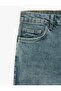 Cotton Regular Waist Pocket Straight Fit Jean Trousers - Mark Jean - 7