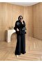 Bloom Embroidered Suit Black - 4
