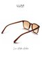 Luvi Arden Amber Uv400 Sunglasses – Choose Your Favorite Lens - 4