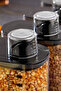 Set of 6 Vacuum Airtight Food Storage Containers -1200 ml - 2