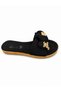 Women's Flower-Patterned Stone-Bow Detail Stylish Daily Slippers - 5