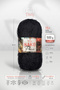 Paris • Black (217) • 5-Pack • 100 g / 245 m • Soft, Fuzzy Textured Knitting Yarn • Cardigan, Sweater, Shawl, Scarf - 2