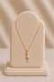 Minimal Cat Figured Gold Necklace