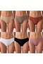 Laser Cut Seamless 6-Piece Bikini Women's Panties Set - 2