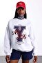Gray New York Written Sweatshirt 02545 - 4
