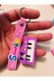 Musical Instruments 3D Silicone Figured Keychain Mixed Model Instrument Bag & Car Ornament - 4
