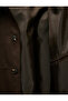 Regular Fit Buttoned Viscose Blend Classic Collar Long Sleeve Shirt - 8
