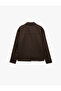 Regular Fit Buttoned Viscose Blend Classic Collar Long Sleeve Shirt - 6