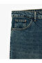 Cotton Pocketed Regular Waist Vintage Straight Fit Jean Trousers - 3