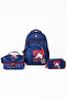 Plcan26187 3-Piece Primary School School Bag Set – Backpack + Lunch Box + Pen Holder