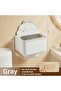 Tissue Box, Modern Particleboard Tissue Box for Home Decor, Rectangular Tissue Box Dispenser, Case Cover - 2