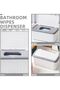 High Capacity Multifunction Tissue Storage Box With Lid Creative Rectangular Wipe Organize - 3