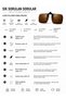 Polarized Sunglasses Clip Uv400 Protection over Glasses Clip Lightweight with Mechanism - 6