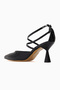 Women's Evening Dress Shoes 26Y Ykşk-8447 Patent Leather Black - 3