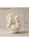 Decorative Vase with Fairy Figure – Makeup Brush Holder and Pen Holder Organizer - 4