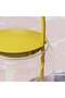 Tealight Lantern Glass and Powder-Coated Steel Indoor Outdoor Yellow 21 cm - 2