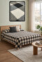 Buldan Cotton Double Multi-Purpose Pique & Bedspread with Tassels on 4 Sides
