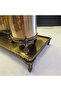 Engraved Detail Bathroom Accessory Set Bronze - 6
