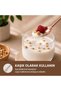 Six-piece bronze spoon, straw, and cleaning brush set for home, office, and kitchen. - 4