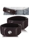 2-Pack Adjustable Elastic Buckle-Free Side Belt – Invisible Waist Reducer with Snap Buttons for Jeans and Pants