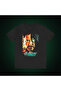 Dr. Doom Dual Face Design Dtf Printed Black Unisex T-Shirt - Custom Design Men'S/Women's T-Shirt - 2
