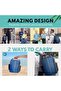 Adults Lunch Bag - Navy Blue B - 6