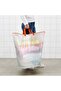 Laundry Bag, White, 70 L – Semi-Transparent with Carry Handles - 5