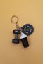 3-Piece Sportsman Keychain - Dumbbell, Weight Plate, and Shaker - Fitness Sports Gym Keychain Bag Ornament - 4
