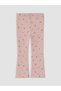 Pink Floral Baby Girl T-Shirt and Leggings - 6