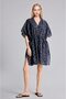 Regular Fit Voile Black Beach Dress H3054Ax26Sp