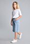 100% Cotton Light Blue Jean Shorts for Girls I4688A826Sm - 3