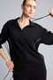 Ultra Soft Standard Fit Half Zipper Ribbed High Collar Modal Sportsman Basic Sweatshirt H4537Ax26Au