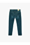Slim Fit Brad Green Men's Jean Trousers 7Wam40085Nd - 4