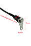 Blue Light-ON-OFF Stainless Steel LED Motorcycle Switch ON-OFF Handlebar Adjustable Mount Waterproof - 2