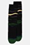 x NBA Men Stripe Crew Cut Socks, Multicolor - 2
