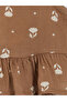 Nevavm Patterned Muslin Baby Girl Blouse with a Difference - 3