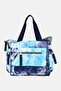 Women Tie-Dye Tote Bag, Blue