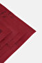 4 Pieces Star Pattern Placemats, Red - 4