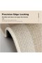 200x300cm Thick Soft Plush Waterproof Stain-Resistant Rug, Nordic Minimalist Non-Slip Carpet for Living Room Sofa & Bedside, Warm Anti-Cold Home Floor Mat (Style A) - 5