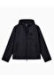 Men's Comfortable Fit Embossed Patterned Long Sleeve Black Jacket - 6