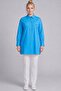 Beaded Detailed Cotton Tunic Sky Blue - 2