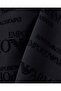 Men's Regular Fit Velvet Logo Printed Long Sleeve Soft Cotton Zippered Black Sweatshirt - 4