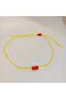 Yellow Red Macrame Fan Bracelet – Handmade Adjustable Rope Bracelet - 4