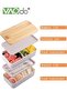 Bento Lunch Box with Bag with Divider and Utensils Lunch Containers Stackable Microwaveable Thermal - 2