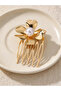 Flower Embellished Hair Pin - 6