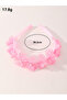 Solid Flower Applique Headband - 4