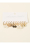 Set of 5 - Flower and Heart Hoop Earrings - 3